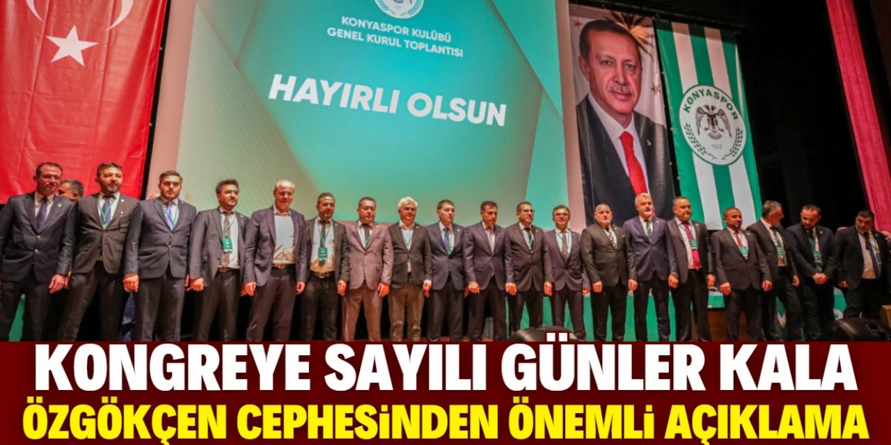 Fatih Özgökçen cephesinden Konyaspor açıklaması