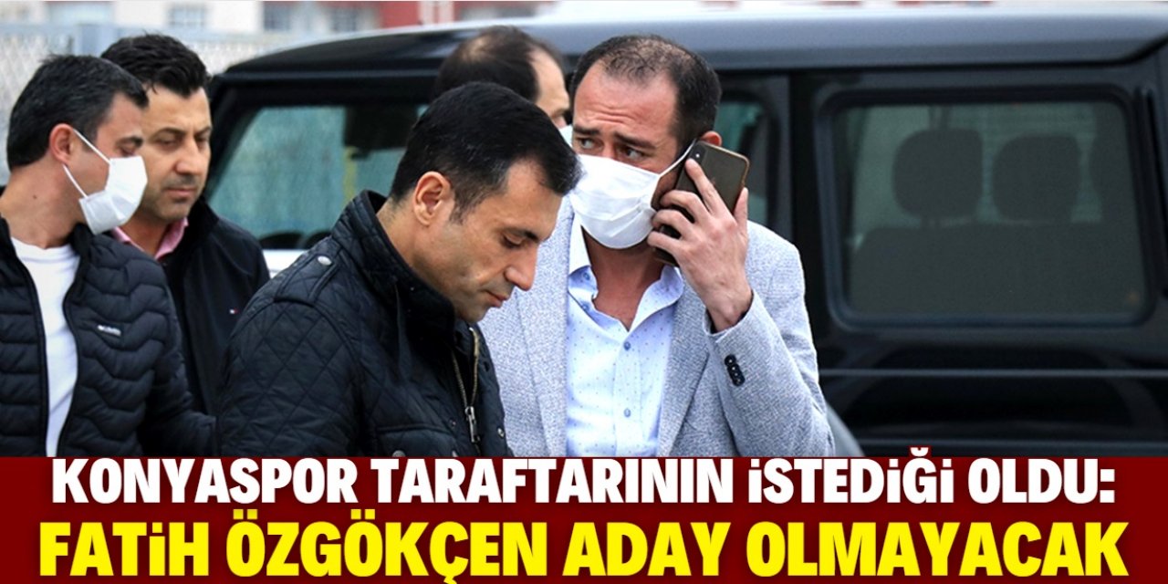 Konyaspor'da Fatih Özgökçen'in ipi çekildi!