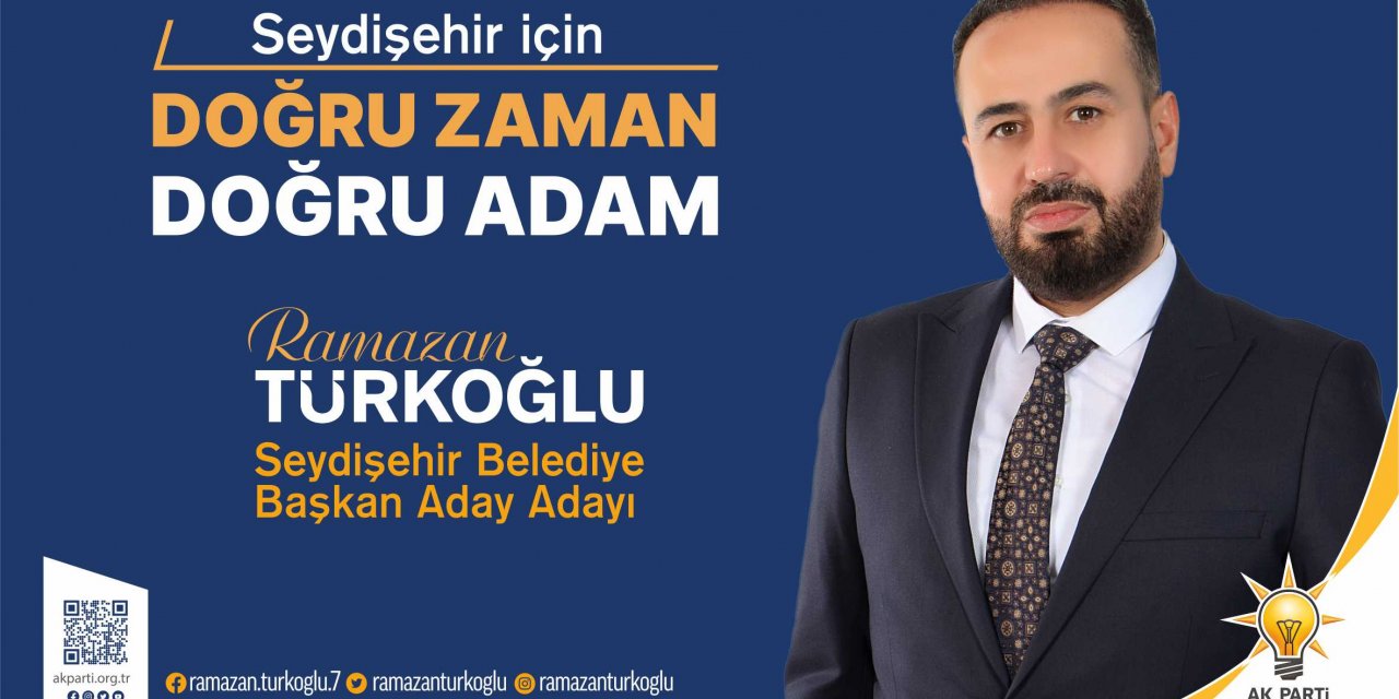 Seydişehir’de Türkoğlu belediye   başkan aday adayı oldu