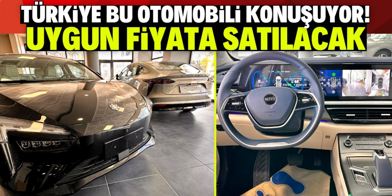 Türkiye bu elektrikli otomobili konuşuyor! 12 ay taksitle satılacak