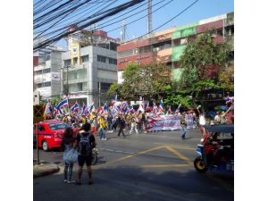 Tayland’da Yılbaşı Öncesi Protestolardan Esnaf Rahatsız‏