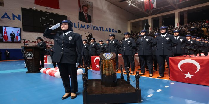Aksaray'da 750 kadın polis mezun oldu