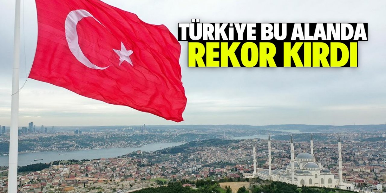Türkiye herkesin tahmin ettiği alanda rekor kırdı!