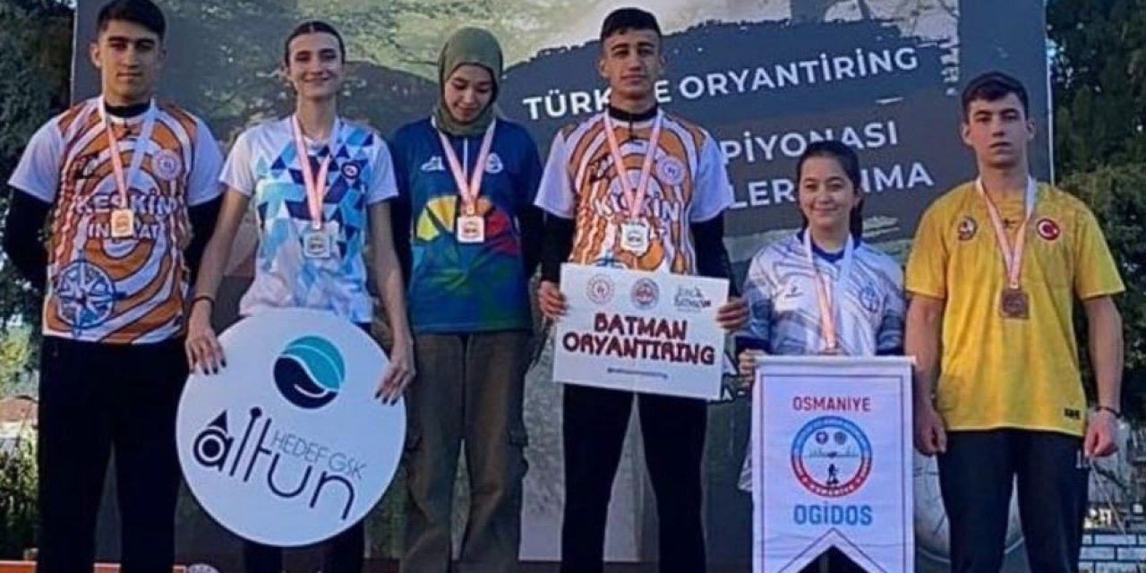Türkiye Oryantiring Şampiyonası Şehitleri Anma 2.Kademe Yarışı Tamamlandı