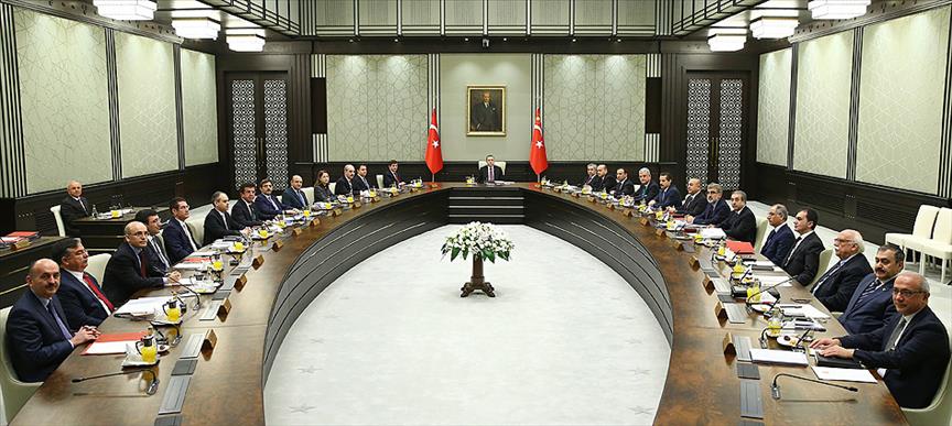 Erdoğan 17 kabine toplantısına başkanlık etti