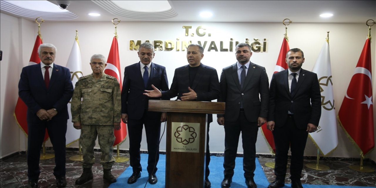İçişleri Bakanı Ali Yerlikaya, Mardin'de konuştu: Cansiperane çalışmaya kararlılıkla devam edeceğiz