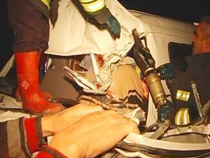 Ereğli'de trafik kazası1 ölü, 6 yaralı