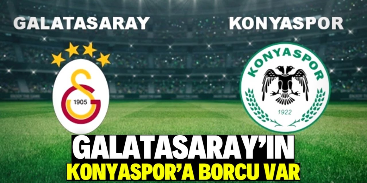 Konyaspor Galatasaray'a ihtar çekti: Borcunuzu ödeyin