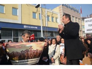 Chp'liler Bolu'da Yolsuzluğa Tepki Gösterdi