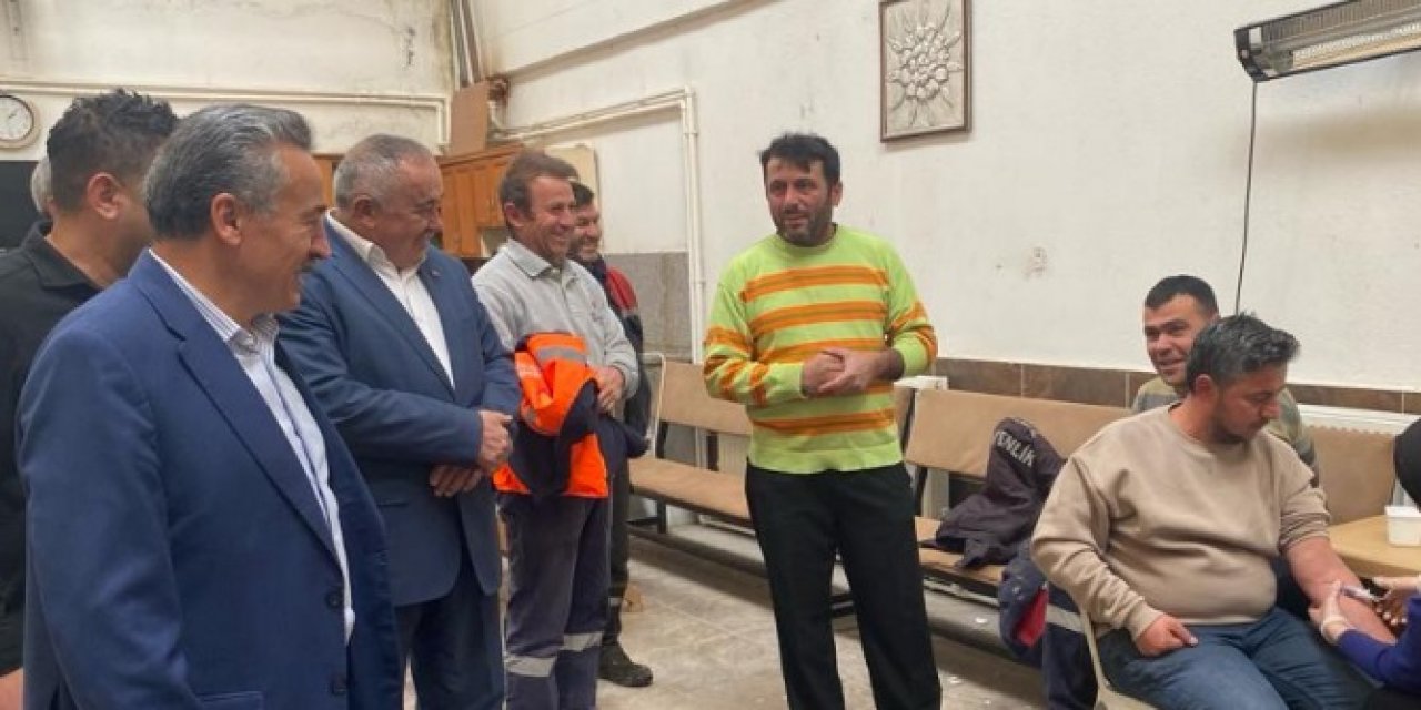 Seydişehir'de tüm belediye çalışanları sağlık taramasından geçirildi