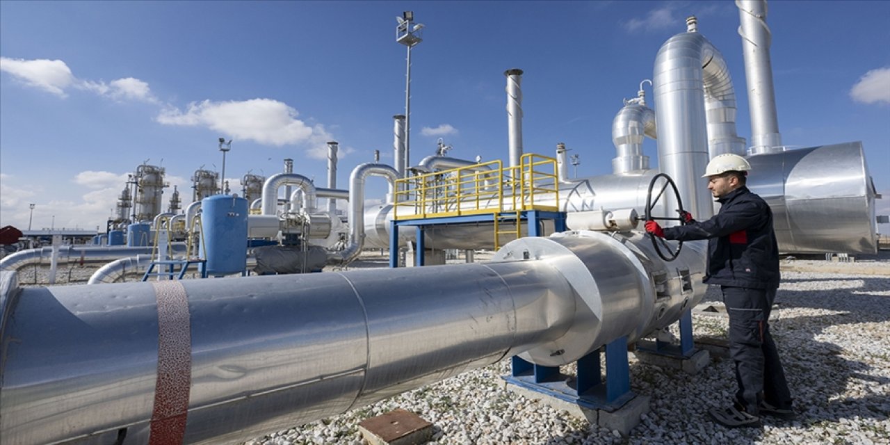 Türkiye'de geçen yıl 51,5 milyar metreküp doğal gaz sisteme girdi