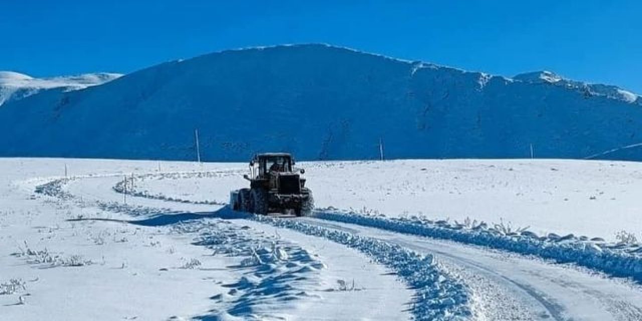 Kar nedeniyle 80 yerleşim birimine ulaşım sağlanamıyor