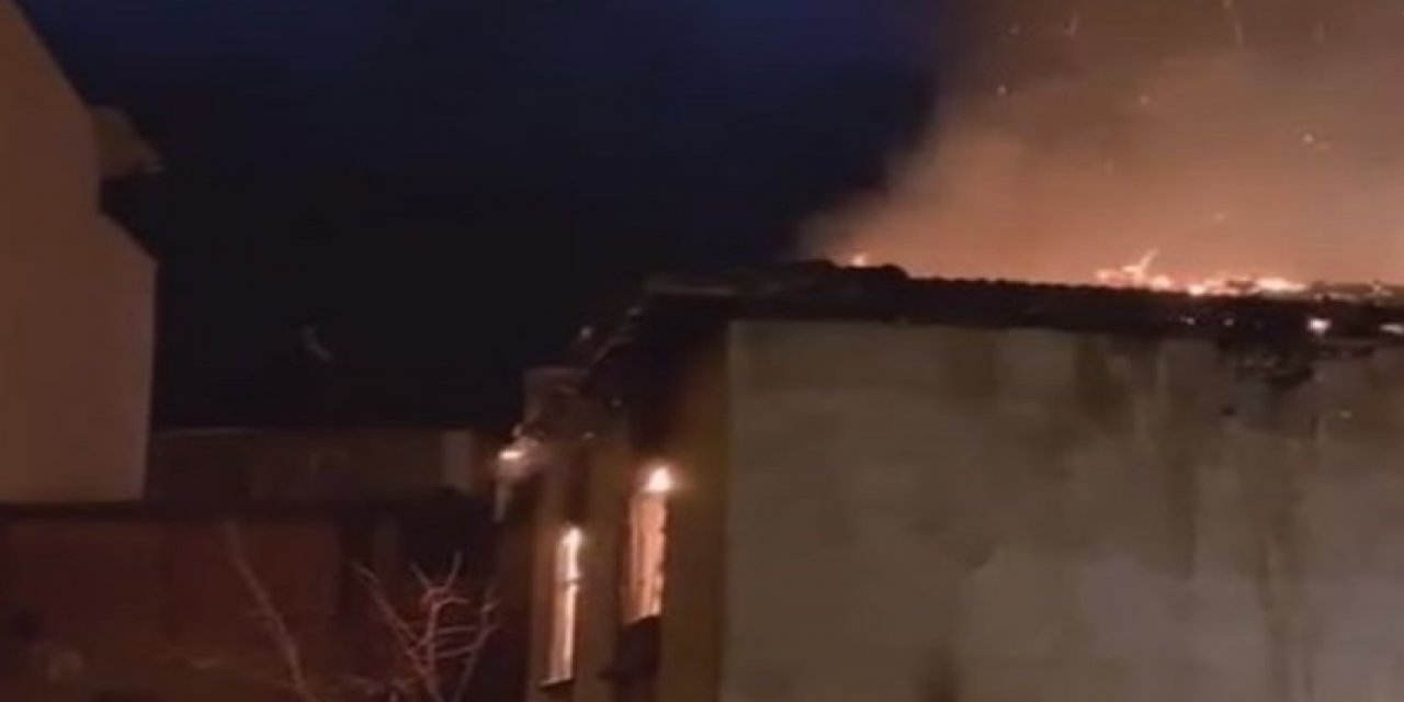 Beyşehir'de metruk ev yangını