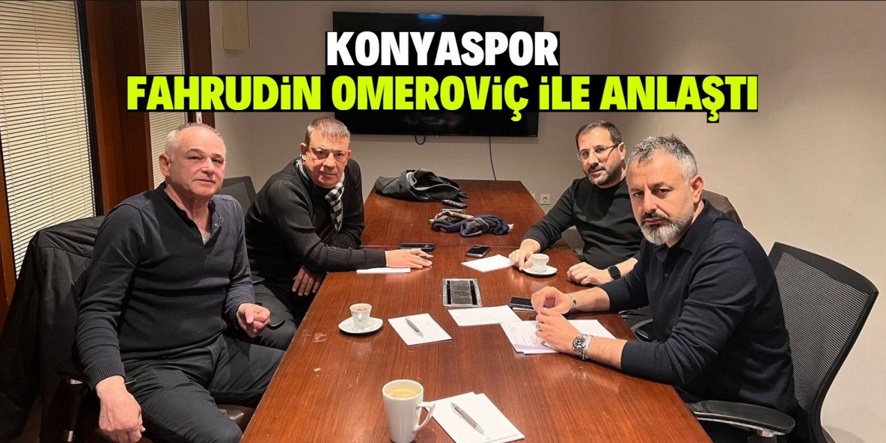 Konyaspor Fahrudin Omeroviç ile anlaştı