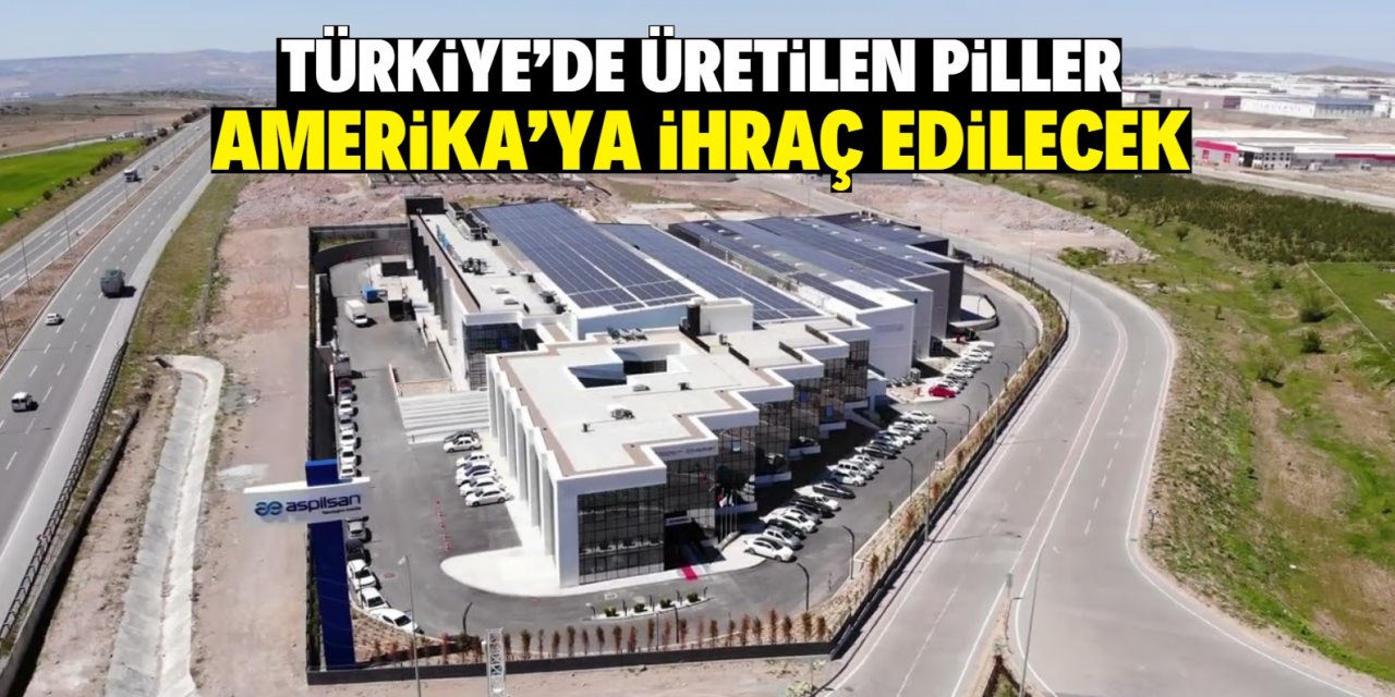 Türkiye'de üretilen piller  Amerika'ya ihraç edilecek