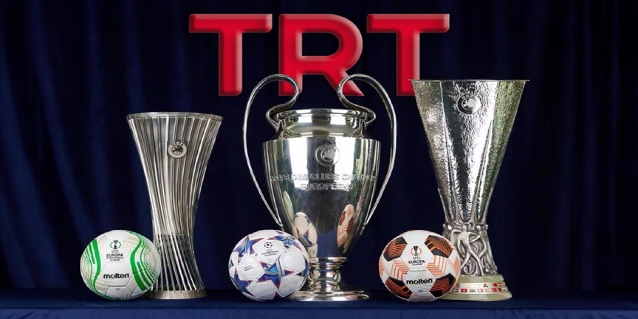 Şampiyonlar Ligi heyecanı 3 sezon boyunca  TRT'de