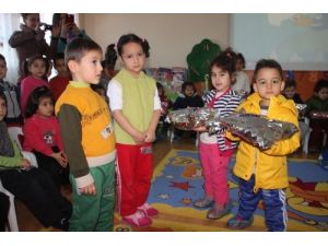 Goncalı Minikler, Kardeş Okulu Ziyaret Etti