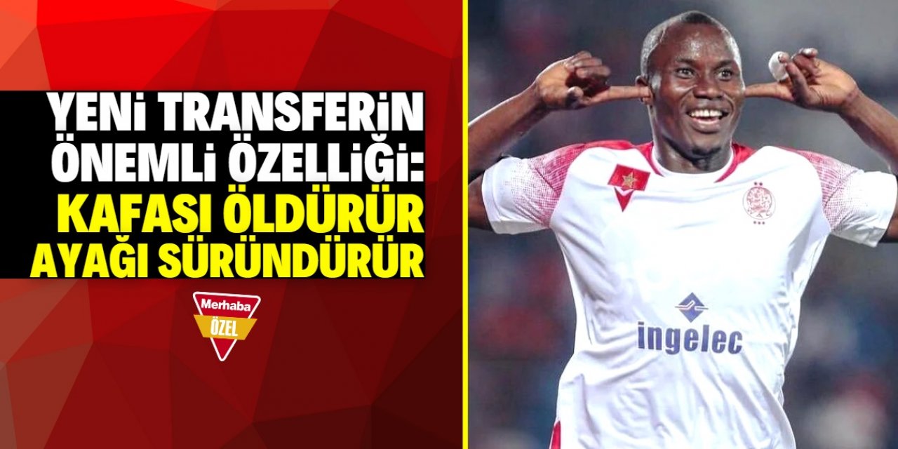 Konyaspor'un yeni transferi bu özelliğiyle çok şaşırttı