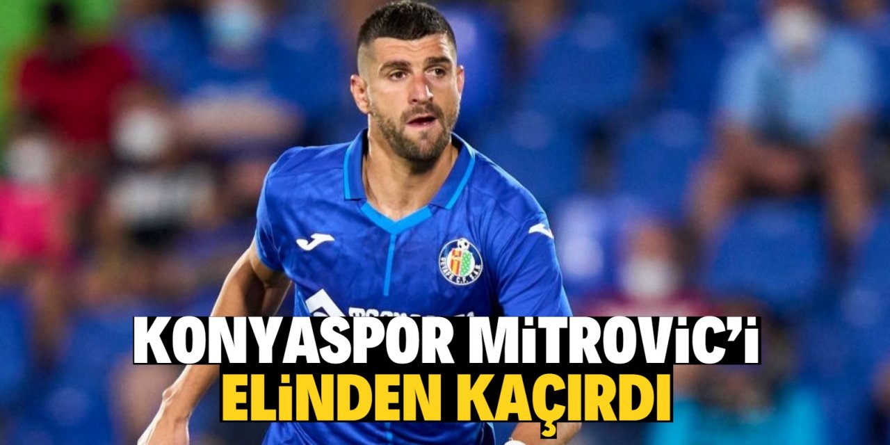Konyaspor Mitrovic’i elinden kaçırdı