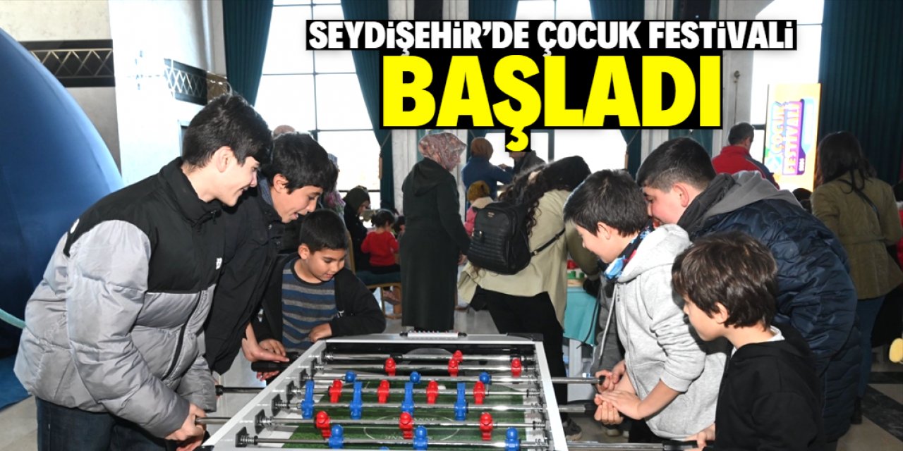 Seydişehir'de "5. Çocuk Festivali" başladı