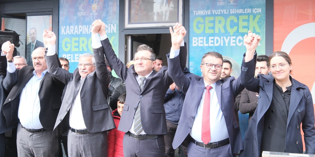 Karapınar'da "AK Parti Seçim Koordinasyon Merkezi" açıldı