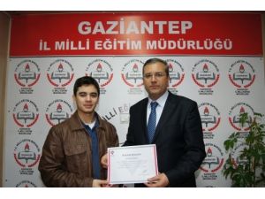 Tübitak Bilim Olimpiyatları’nda Bronz Madalya Gaziantep’in