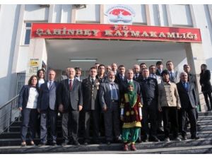 Şahinbey Kaymakam Turan, Afgan Kaymakamı Ağırladı