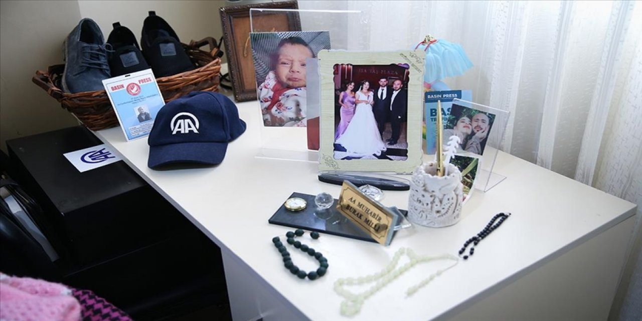 Depremde eşi ve kızıyla yaşamını yitiren AA muhabiri Burak Milli özlemle anılıyor