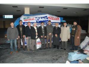 Suriyeli Sığınmacılar Yardım Bekliyor