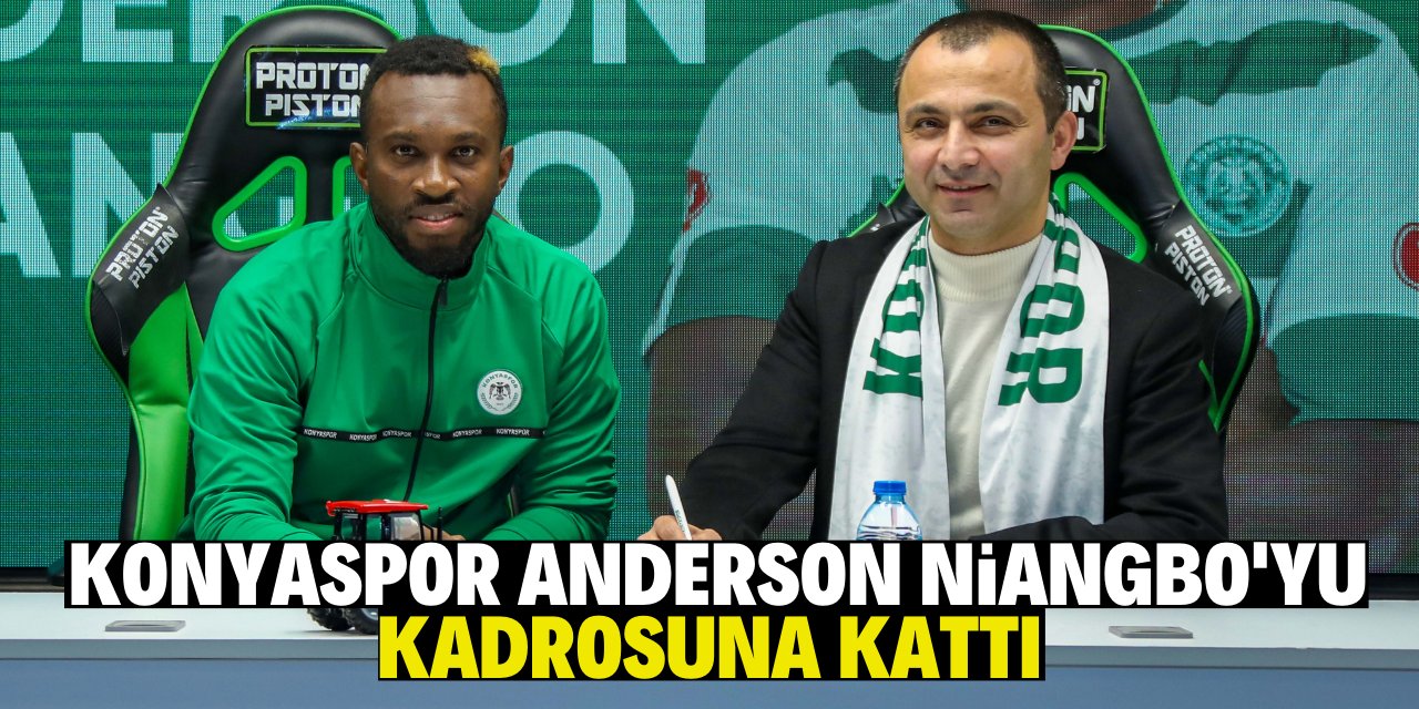 Konyaspor, Anderson Niangbo'yu renklerine bağladı