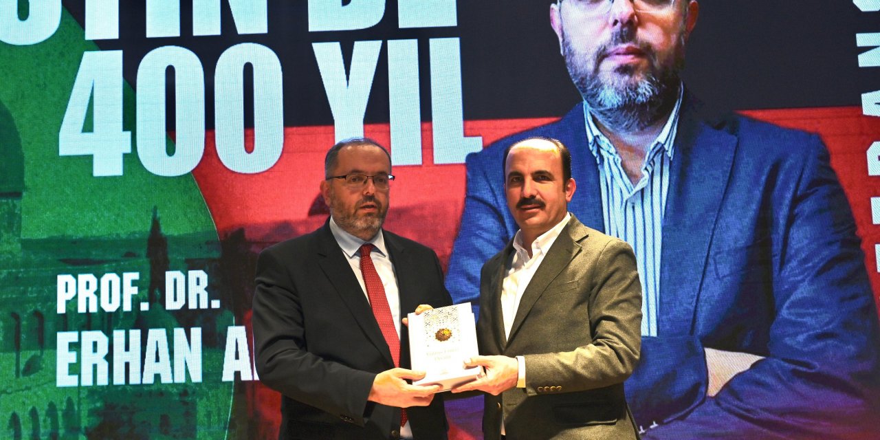 Prof. Dr. Erhan Afyoncu,   ‘Filistin’de 400 Yılı’ anlattı