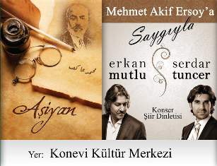 Milli şair Meram'da anılacak