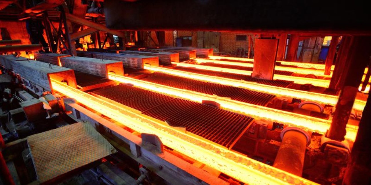 Küresel ham çelik üretimi ocakta azaldı