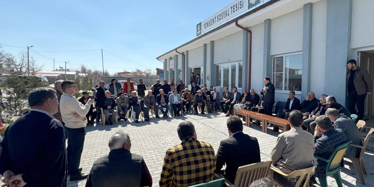 Başkan Hasan Kılcı'nın mahalle ziyaretleri sürüyor