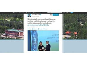 Cumhurbaşkanı Gül: Bu Ödülün Anlamının Herkes Farkında