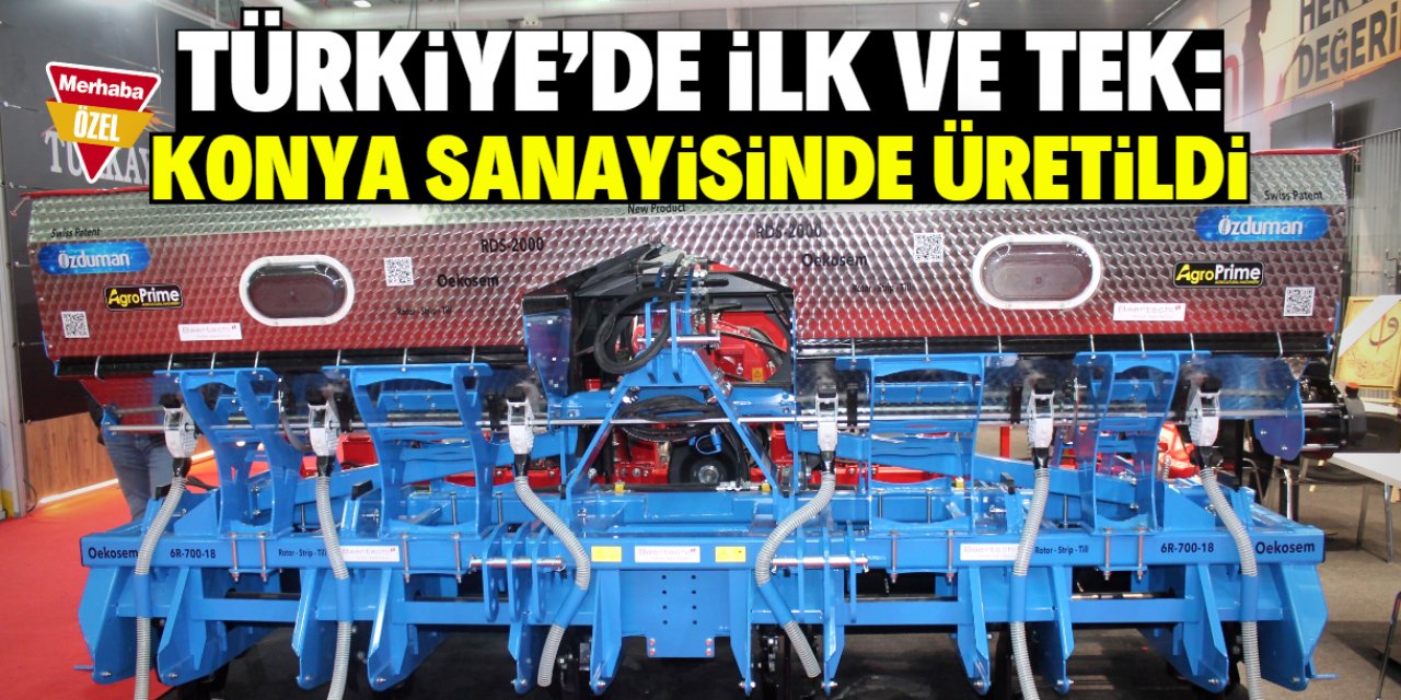 Türkiye'de bu makine sadece Konya'da üretiliyor! Fiyatı 2 milyon lira