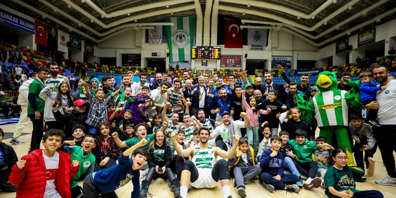Konyaspor Basketbol’a nefes aldıran galibiyet