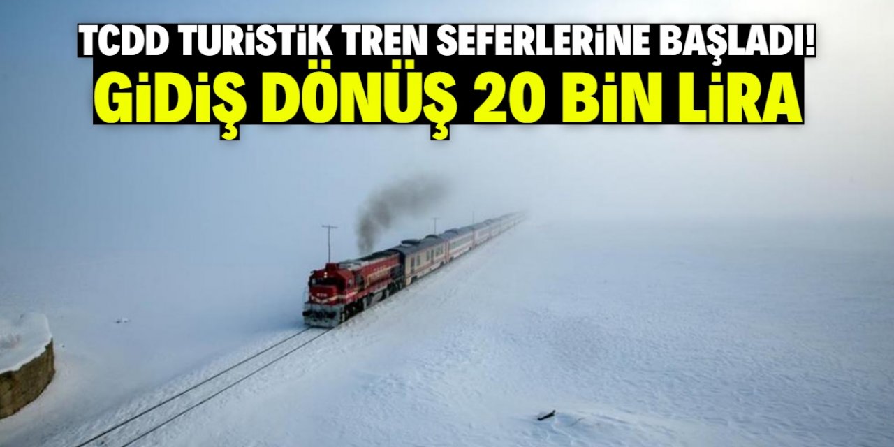 Ankara'dan turistik tren seferleri başladı! Gidiş dönüş 20 bin lira