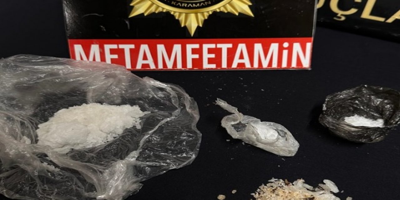 Karaman'da uyuşturucu operasyonunda 2 şüpheli tutuklandı