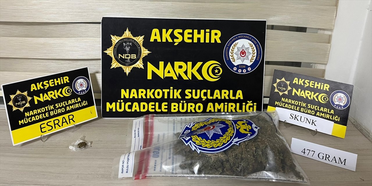 Konya'daki uyuşturucu operasyonunda 2 kişi tutuklandı