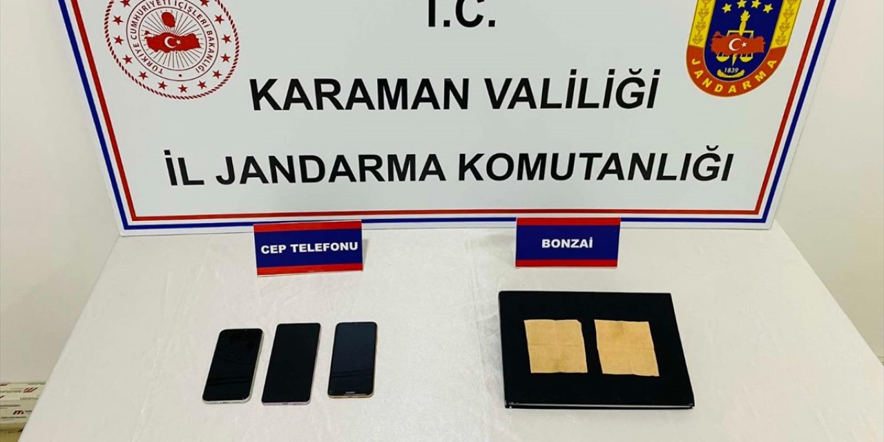 Karaman'da uyuşturucu operasyonunda 2 şüpheli tutuklandı
