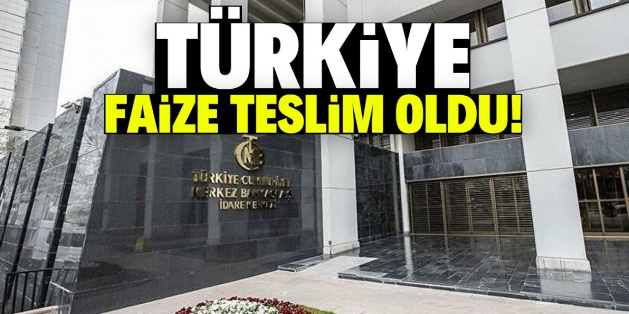 Türkiye faize teslim oldu! Yüzde 50'ye yükseltildi