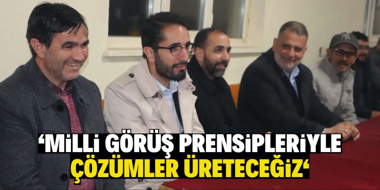 Saadet Partisi Konya Büyükşehir Belediye Başkan Adayı Abdulkadir Karaduman: Milli Görüş prensipleriyle çözümler üreteceğiz