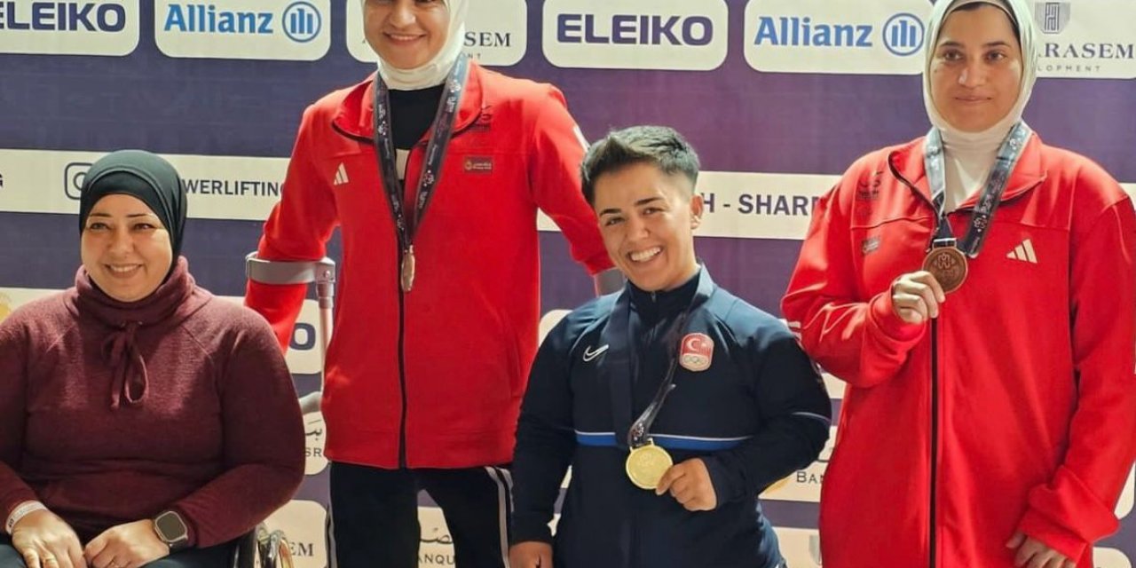 Meram Belediyesporlu üç halterci olimpiyat kotası aldı