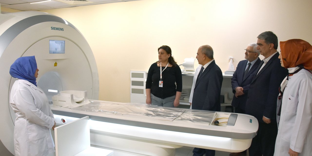 Şehir hastanesine yeni  MR cihazı kuruldu