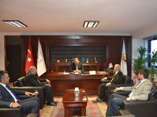 MHP İl Teşkilatı KSO'yu ziyaret etti