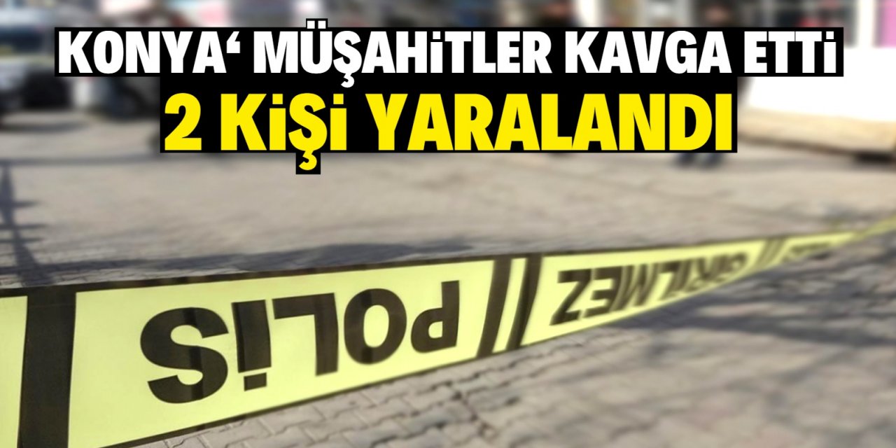 Konya'da seçim kavgası 2 kişi yaralandı