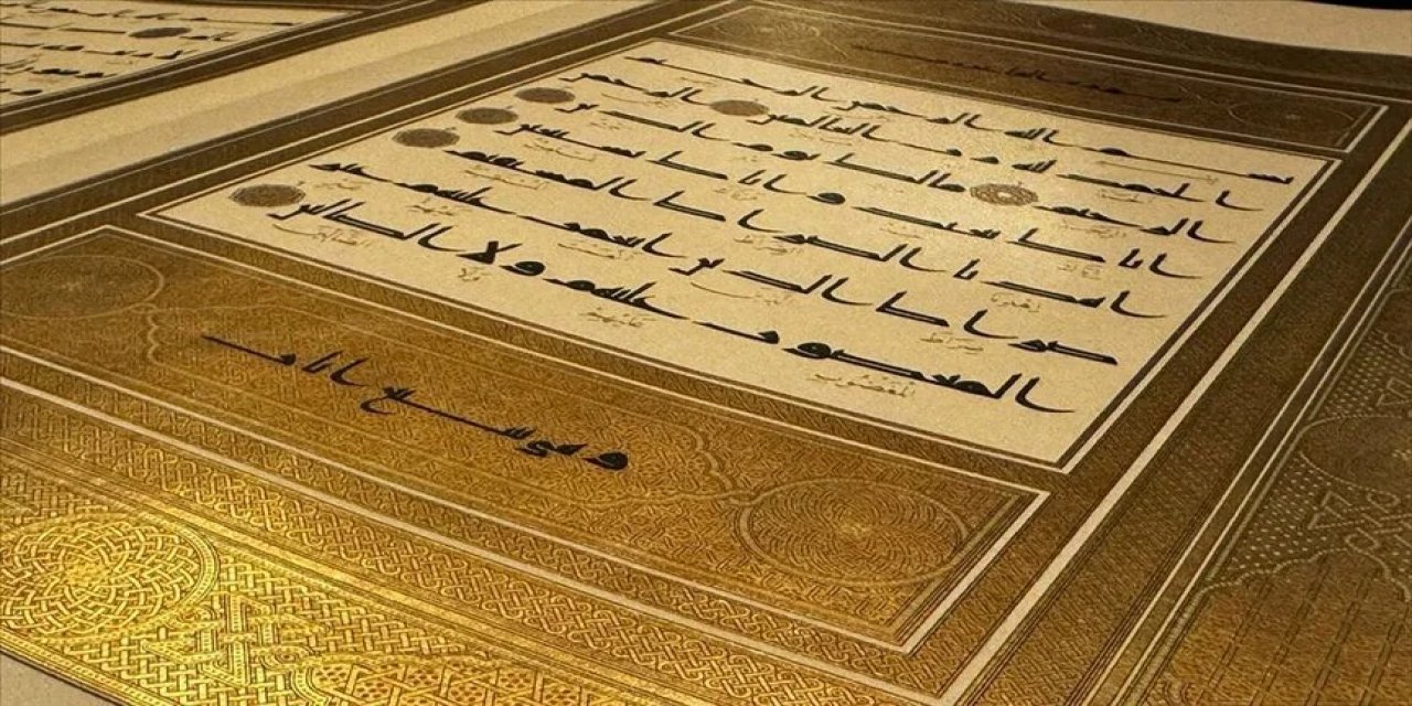 İslam sanatlarından izler taşıyan "İstanbul Mushafı" tamamlandı