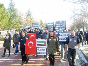 Selçuk Üniversitesi’nden katliama tepki