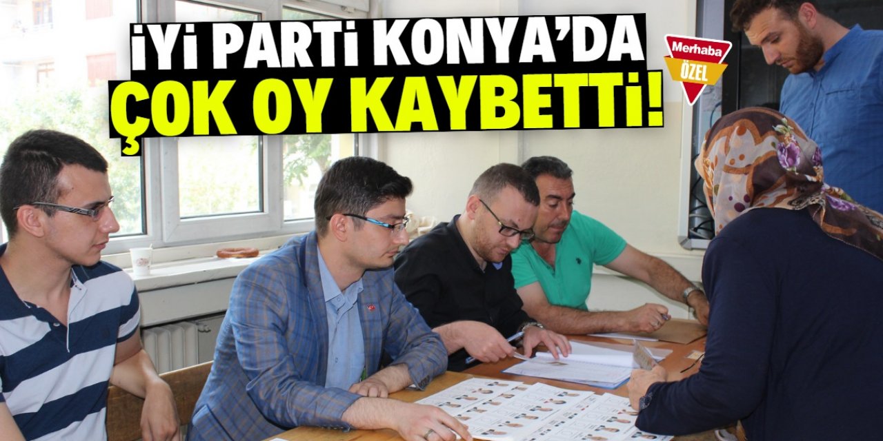 İYİ Parti'ye Konya'da sıralama şoku: 6. oldular!